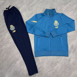 23-24 Porto Lake Blue Jacket Tracksuit
