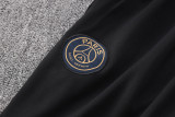 23-24 PSG Beige Half Pull Tracksuit #B648 (半拉链)