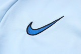 23-24 INT Lightl Blue Half Pull Tracksuit (半拉链)