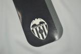 2009 Valencia Home White Retro Soccer Jersey