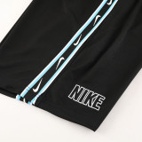 2023 NK Sky Blue Black Training Short Suit #ND03