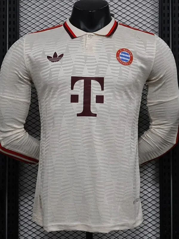 24-25 Bayern Third Long Sleeve Player Version Soccer Jersey (长袖球员)