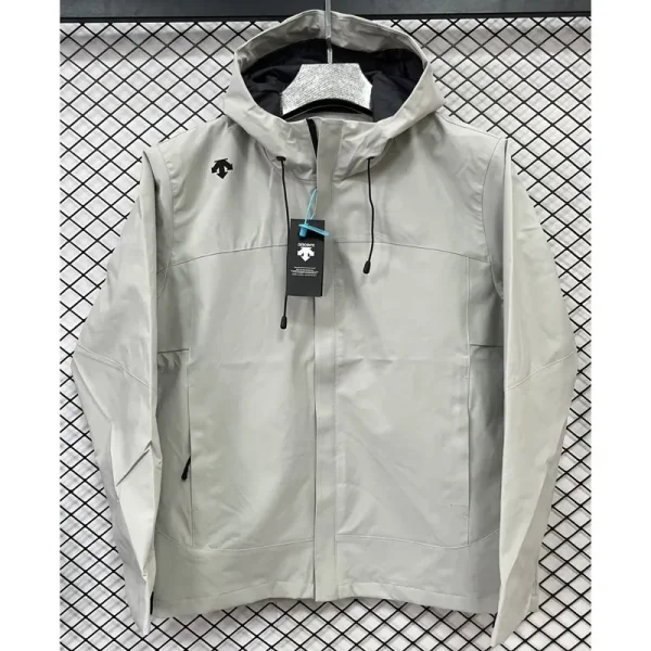 2024 Descente Grey Outdoor Jackets #F703冲锋衣