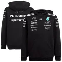 2025 Fl Mercedes Black Hoody(有帽卫衣)