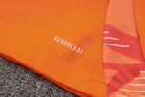 24-25 Man Utd Orange Half Pull Tracksuit (半拉链)