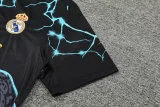 24-25 RMA Black green Training Short Suit #豹