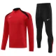 2024 NK Red Half Pull Tracksuit #812(半拉链)