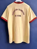 2024 Colombia Yellow Casual Pure Cotton T-Shirts