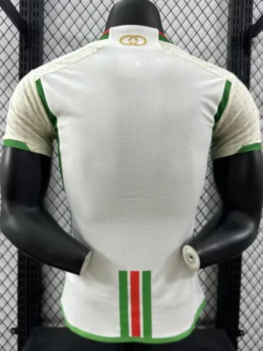 2024 Algeria White Special Edition Player Version Soccer Jersey