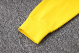 23-24 PSG Jordan Yellow Hoodie Jacket Tracksuit #F450