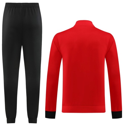 23-24 Man Utd Red Jacket Tracksuit #03