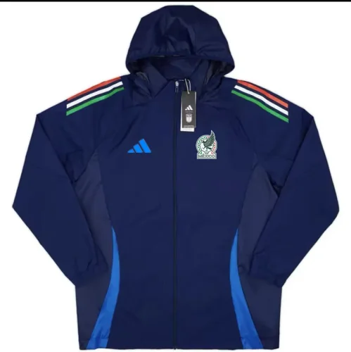 24-25 Mexico Royal blue Windbreaker