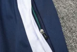 2024 AD Navy blue Kids Half Pull Tracksuit (童装)(半拉链)