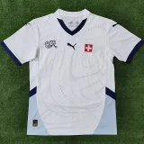 24-25 Switzerland Away Fans Soccer Jersey