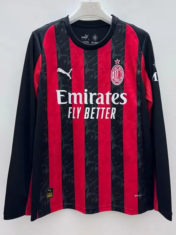 25-26 ACM Home Long sleeve Soccer Jersey (长袖)