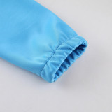 23-24 NK Sky Blue Jacket Tracksuit #NJ09