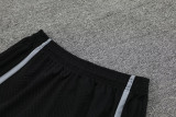 23-24 CHE Cyan Black Tank top and shorts suit