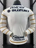 24-25 Pumas UNAM Home Long Sleeve Player Version Soccer Jersey (长袖球员)
