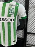 25-26 Atletico Nacional Home Player Version Soccer Jersey