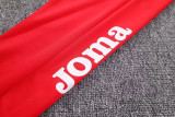 2023 JOMA Black Red Half Pull Tracksuit #3 (半拉链)