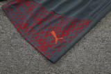 23-24 Man City Grey Red Training Short Suit
