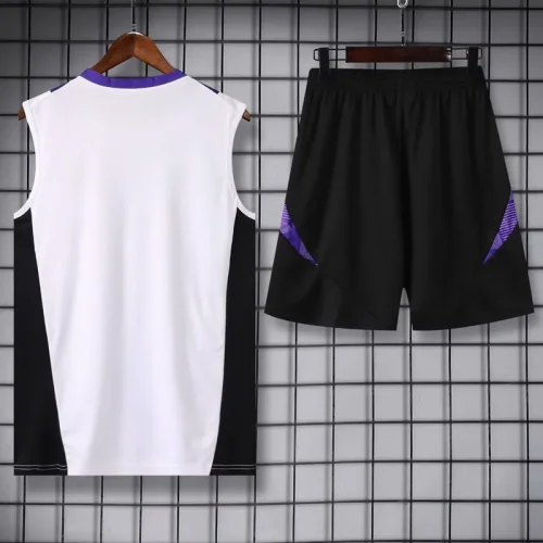 24-25 RMA White Tank top and shorts suit