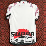 2024 Japan White Special Edition Fans Soccer Jersey 超级赛车