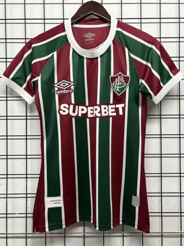 25-26 Fluminense Home Women Soccer Jersey(女)