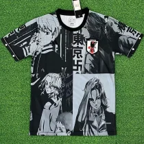2024 Japan Black Grey Special Edition Fans Soccer Jersey (黑灰东京)