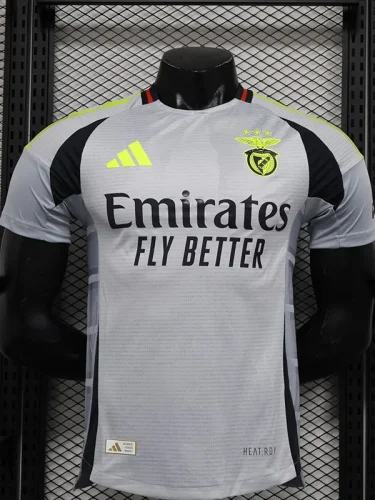 24-25 Benfica Third Player Version Soccer Jersey