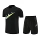 2024 NK Black Training Short Suit (100%Cotton)纯棉