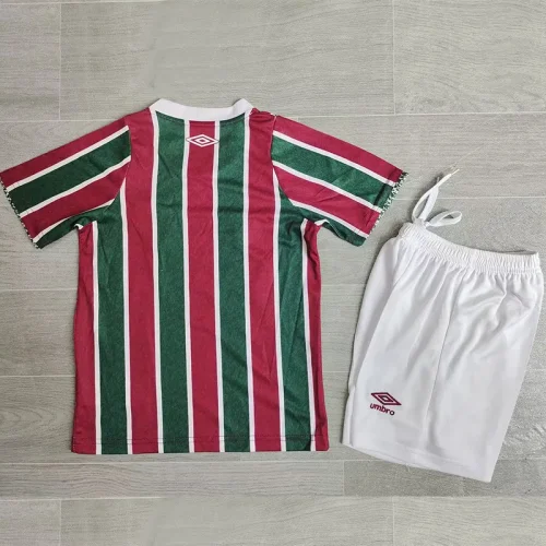 24-25 Fluminense Home Kids Soccer Jersey