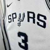 22-23 SA Spurs PAUL#3 White Top Quality Hot Pressing NBA Jersey