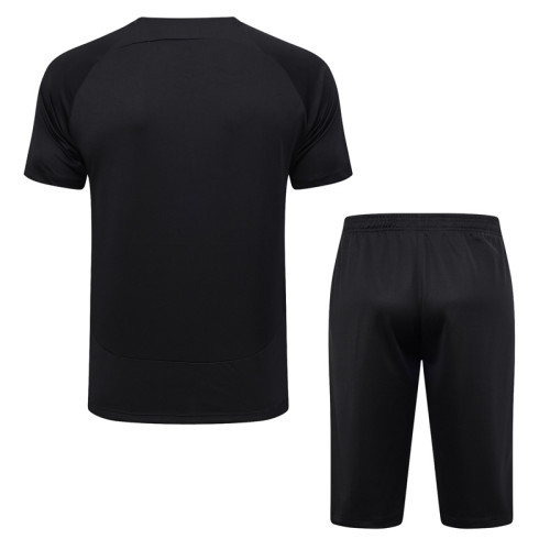 23-24 Corinthians Black Training Short Suit #D775 (七分裤）