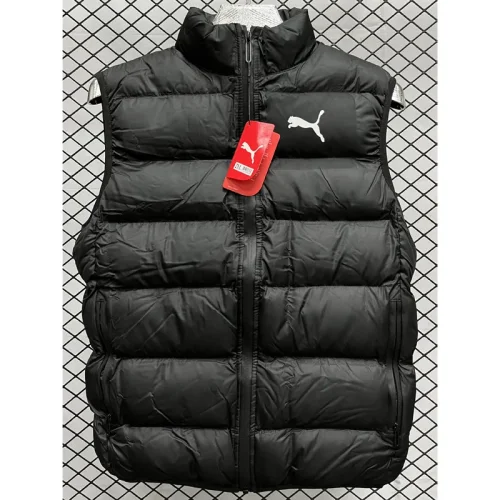 24-25 J6 PM Black Cotton jacket vest (Waistcoat) #马甲
