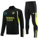 23-24 ARS Black Yellow Half Pull Tracksuit (半拉链)黄蓝边