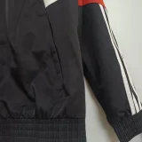 24-25 Man Utd Black Windbreaker