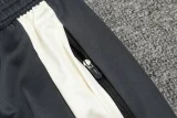 24-25 Man Utd Dark gray Kids Half Pull Tracksuit (童装)(半拉链)