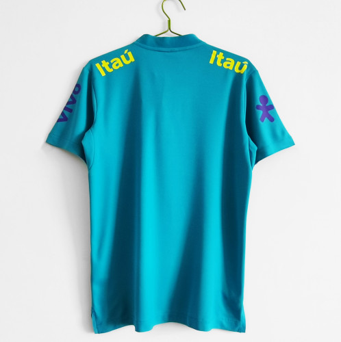 2021 Brazilian Lake Blue POLO Top