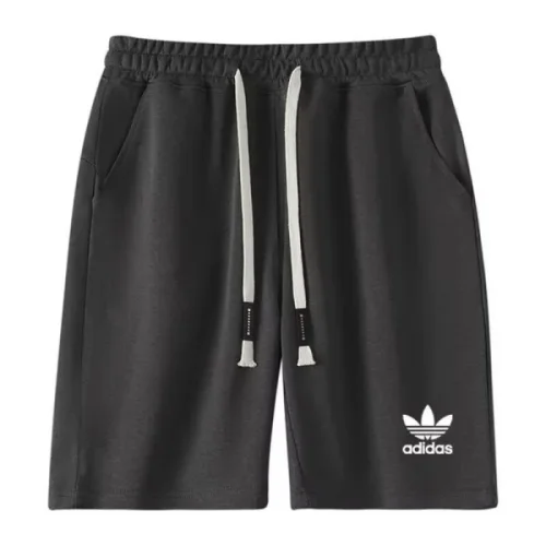 2025 AD Light black Pure Cotton Fabric Casual short Pants *黑