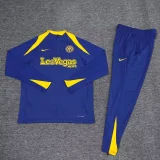 24-25 INT Fancy blue Half Pull Tracksuit (半拉链)
