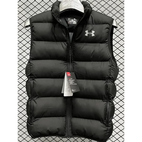 24-25 J1 UA Black Cotton jacket vest (Waistcoat) #马甲
