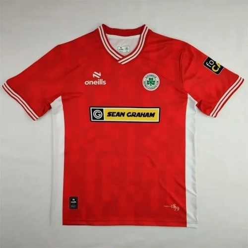 24-25 Cliftonville Home Fans Soccer Jersey