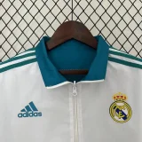 24-25 RMA White & Blue Double Sided Windbreaker (双面风衣)