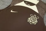 24-25 Corinthians Brown Tank top and shorts suit