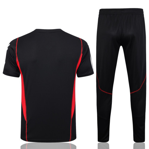 23-24 Sao Paulo Black Short-sleeved Trouser Suit #C1023