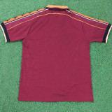 1998-1999 Roma Home Retro Soccer Jersey
