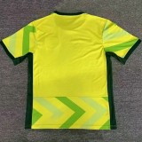 25-26 Australia Yellow Green Fans Soccer Jersey