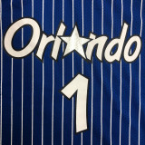 MAGIC HARDAWAY # 1 Blue MitchellNess Retro Jerseys