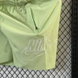 D700 NK Green Casual Short Pants